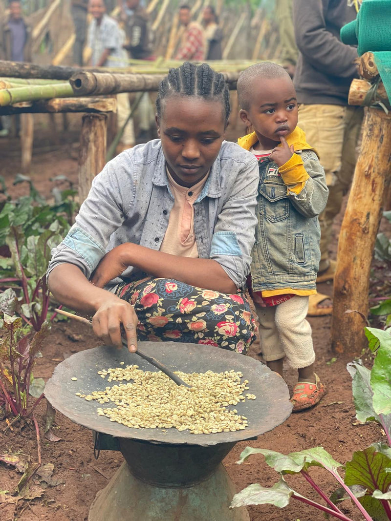 It takes a village to make coffee